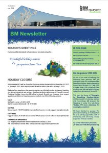 Newsletter-no6 BM nyhedsbrev nr. 6 forside